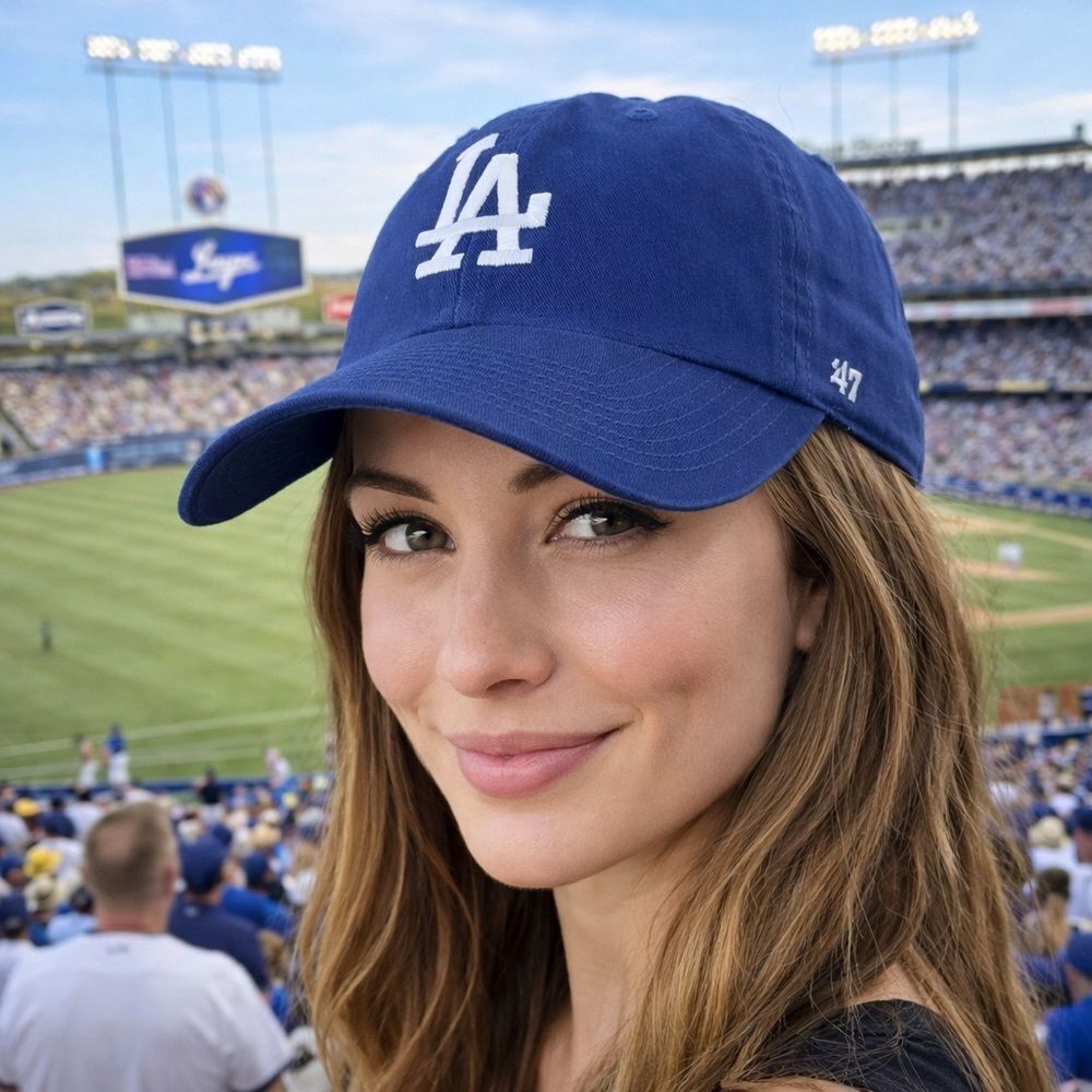 ‘47 Brand LA Dodgers Blue Adjustable Classic Baseball Cap Unisex
